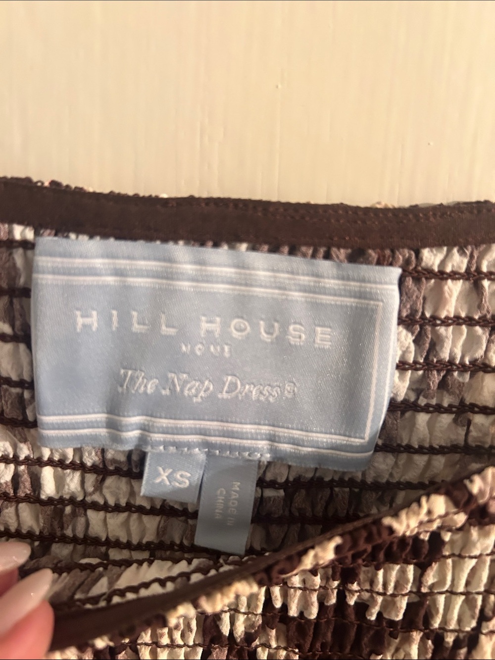 Hill House Sleeveless Floral Maxi Dress in Brown and Cream - Picture 2 of 6